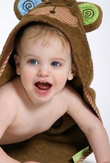 Zoocchini Baby Hooded Towel - Monkey