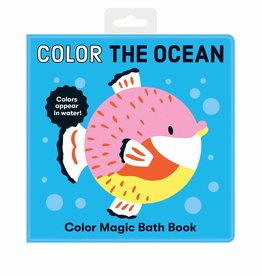 Mudpuppy Color the Ocean Magic Bath Book