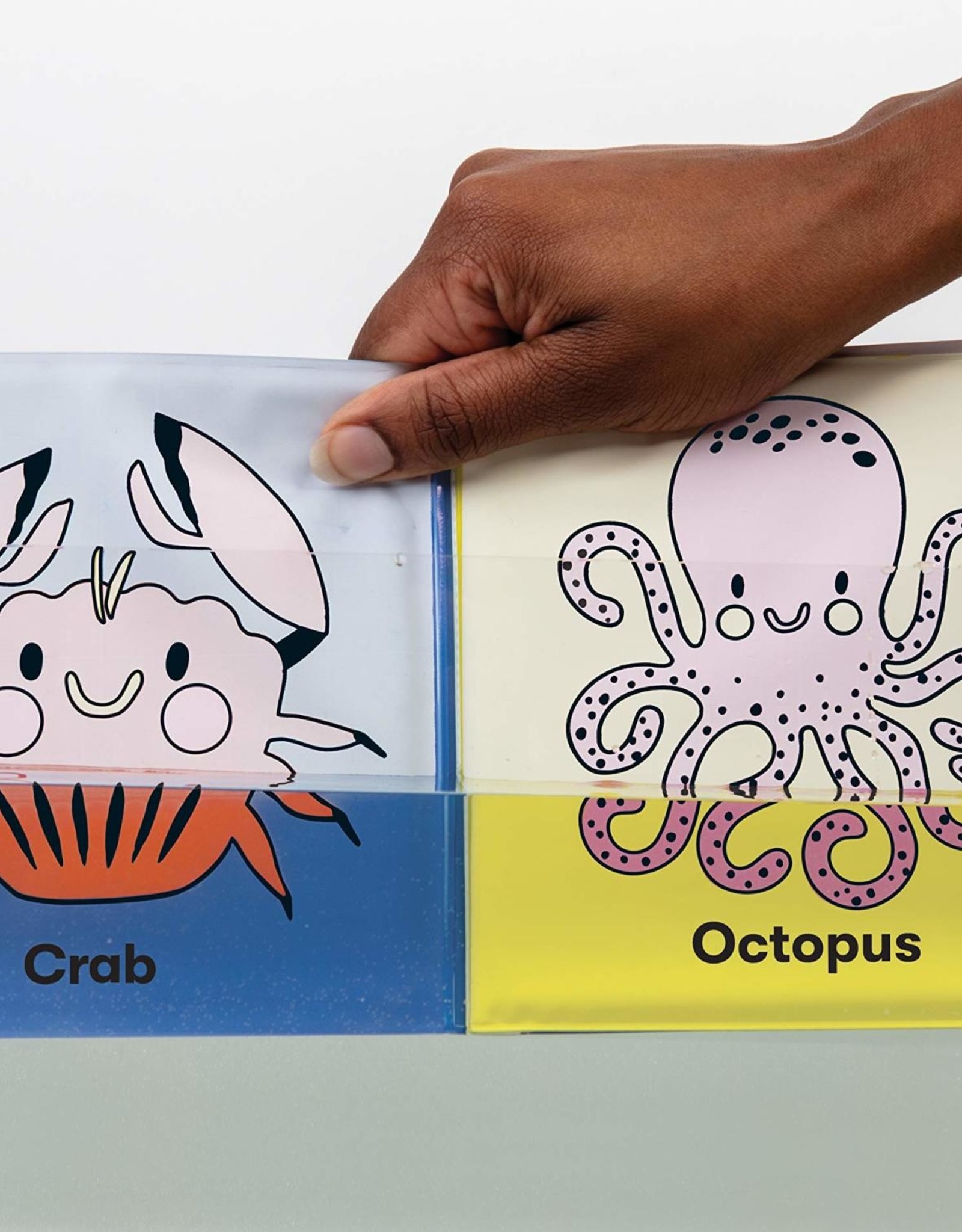 Mudpuppy Color the Ocean Magic Bath Book