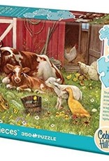 Cobble Hill Puzzles Barnyard Babies - 350 piece Family Puzzle