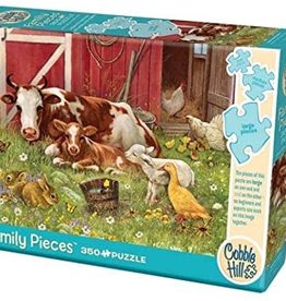 Cobble Hill Puzzles Barnyard Babies - 350 piece Family Puzzle