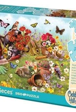 Cobble Hill Puzzles Garden Scene - 350 piece Family Puzzle