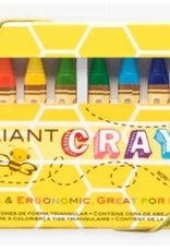 Ooly Brilliant Bee Crayons - Set of 12