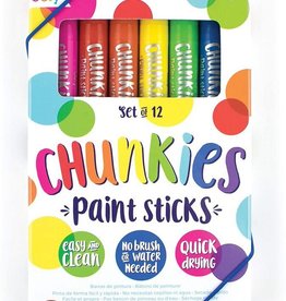Ooly Chunkies Paint Sticks - Set of 12