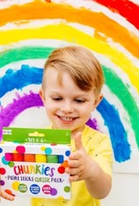Ooly Chunkies Paint Sticks - Set of 6