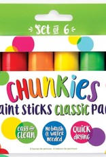 Ooly Chunkies Paint Sticks - Set of 6
