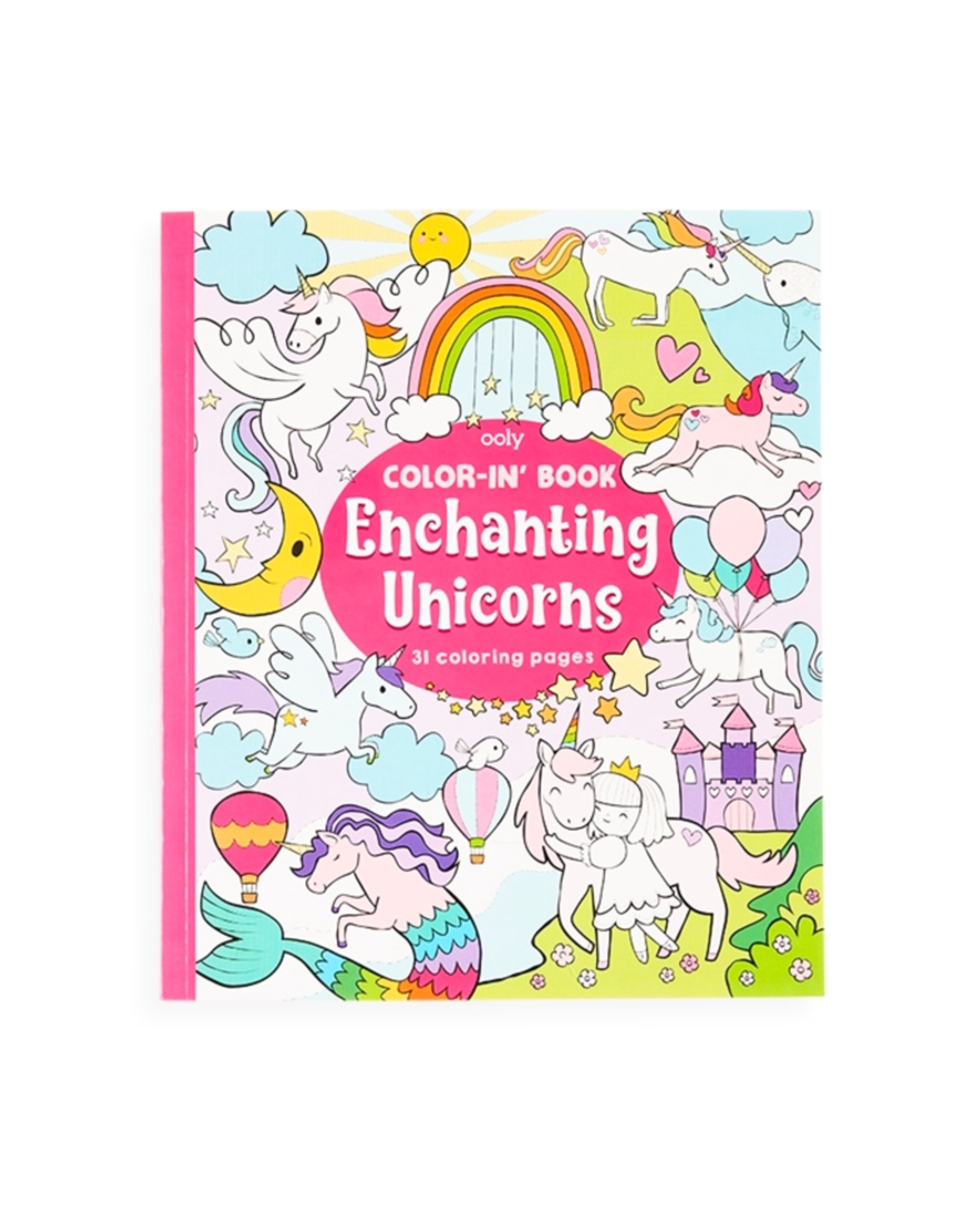 Ooly Enchanting Unicorns Colouring Book