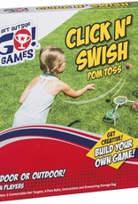 Toysmith Click N' Swish Pom Toss