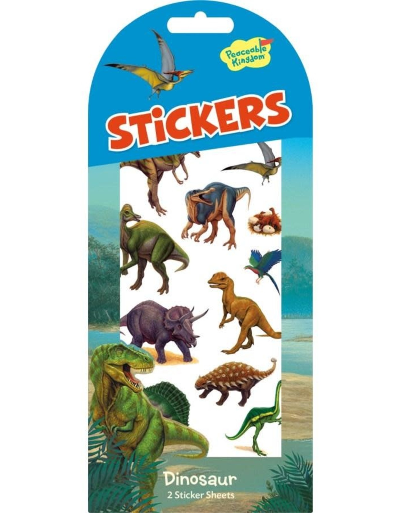 Peaceable Kingdom Dinosaur Stickers