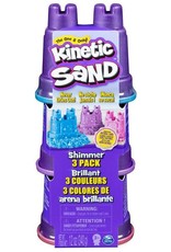Kinetic Sand Kinetic Sand Single Shimmer 3 Pack