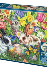 Cobble Hill Puzzles Easter Bunnies - 500 pc Puzzle