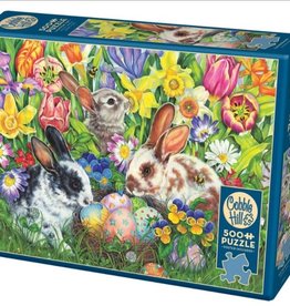 Cobble Hill Puzzles Easter Bunnies - 500 pc Puzzle