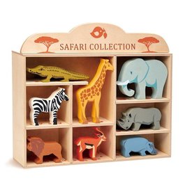 Tender Leaf Toys Wooden Animal Collection - Safari Animals