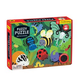 Mudpuppy Beatles & Bugs Fuzzy Puzzle