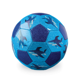 Crocodile Creek Glitter Soccer Ball - Shark City