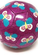 Crocodile Creek Glitter Soccer Ball - Butterfly