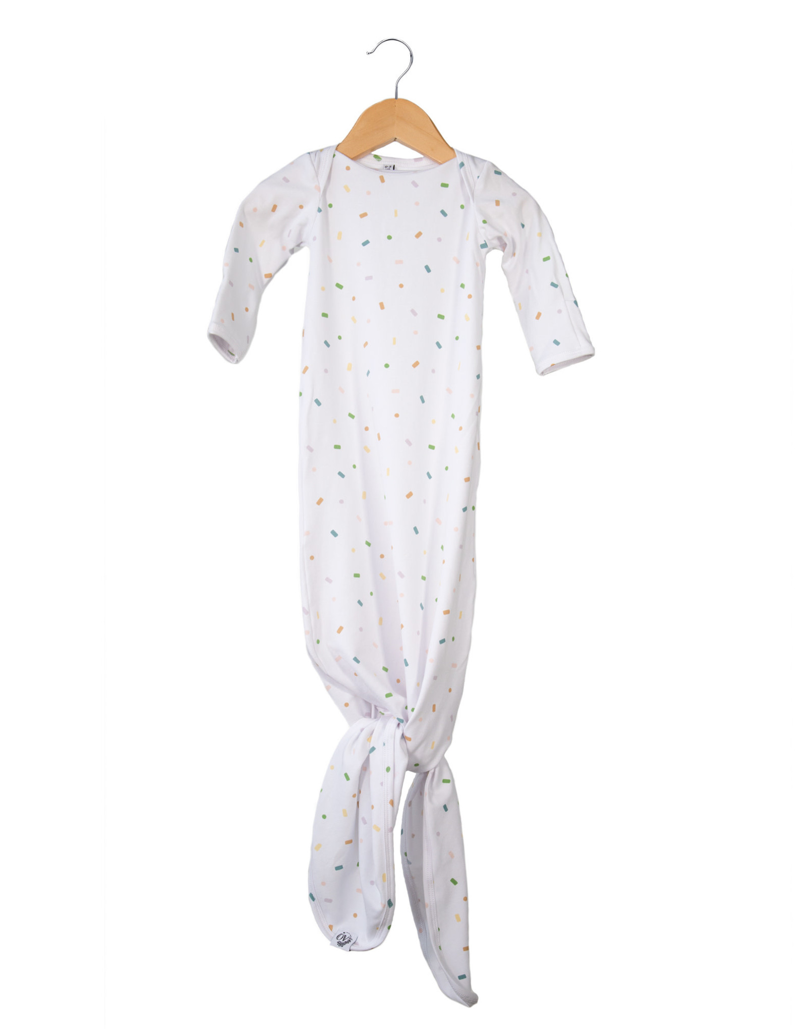 The Over Company The OVer Company Nodo Gown - Joy - Newborn