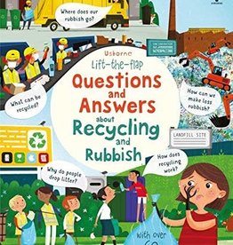 Usborne Lift the Flap Questions & Answers About Recycling & Rubbish