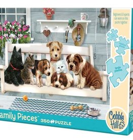 Cobble Hill Puzzles Porch Pals 350 piece puzzle - Family