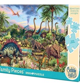 Cobble Hill Puzzles Prehistoric Party 350 piece puzzle - Family