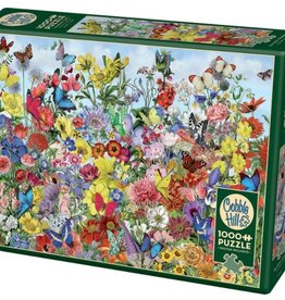 Cobble Hill Puzzles Butterfly Garden 1000 piece Puzzle