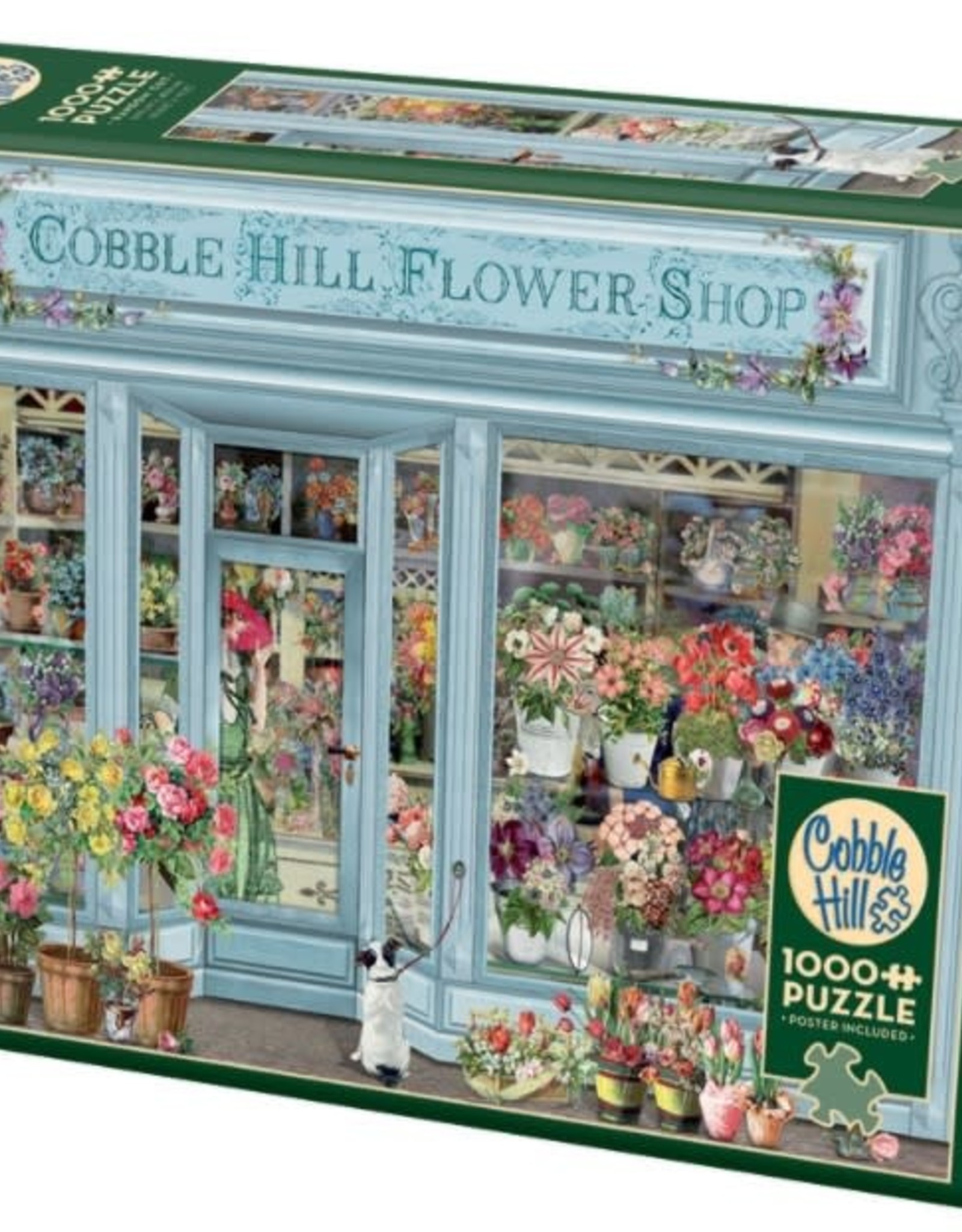 Cobble Hill Puzzles Parisian Flowers 1000 Piece Puzzle