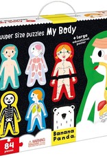 Banana Panda Banana Panda My Body Suuuper Size Puzzle