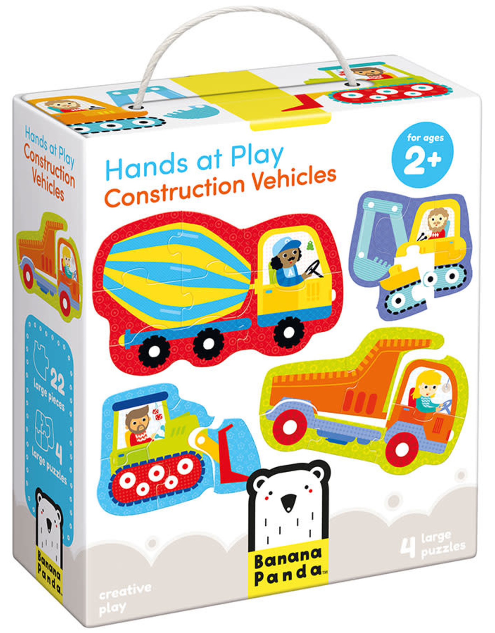 Banana Panda Banana Panda Hands at Play Construction Vehicles