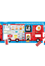 Banana Panda Banana Panda Make-a-Match Puzzle Fire Truck