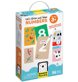 Banana Panda Let's Write and Wipe Numbers