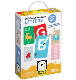 Banana Panda Write and Wipe Letters