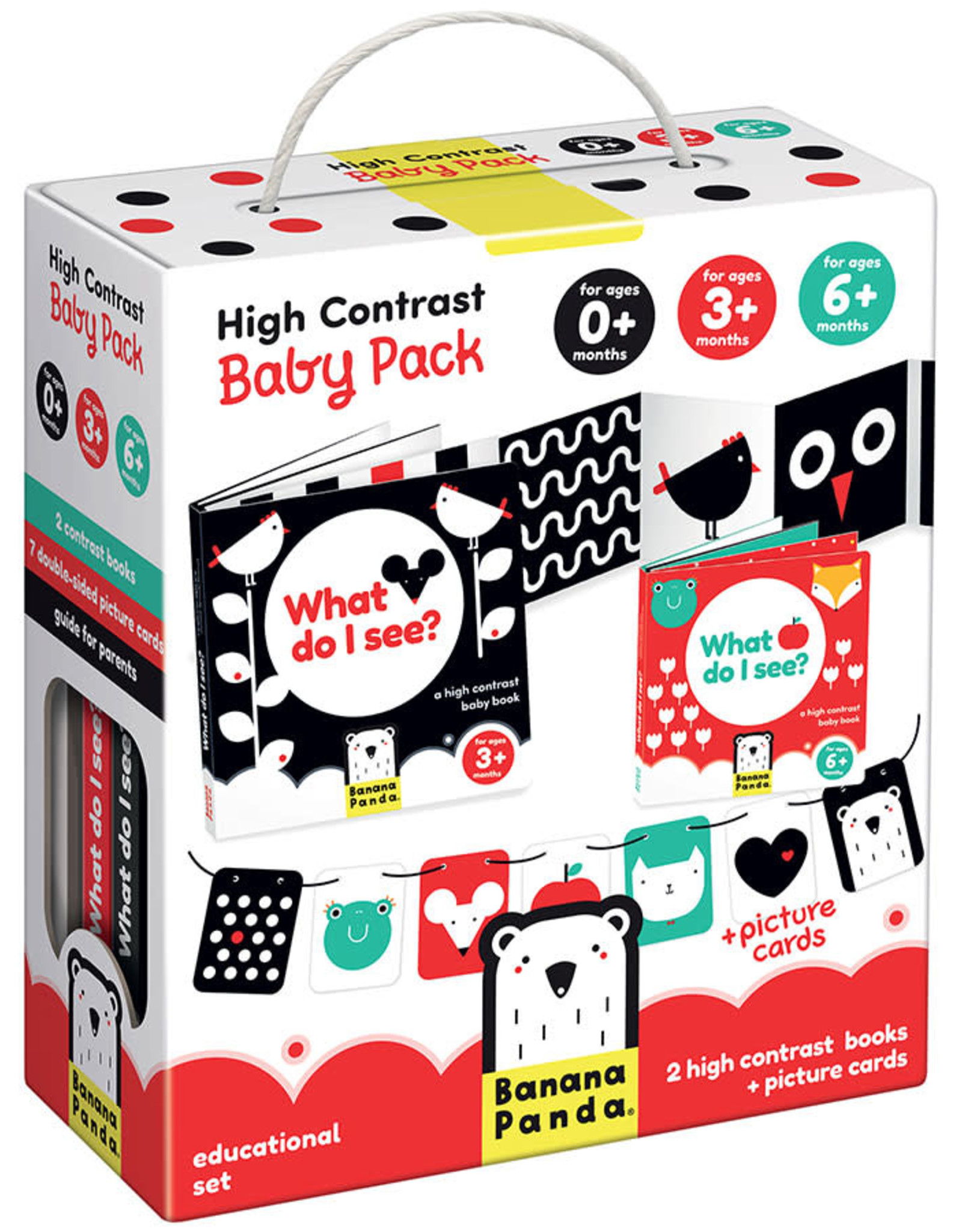 Banana Panda Banana Panda High Contrast Baby Pack 0/3M+