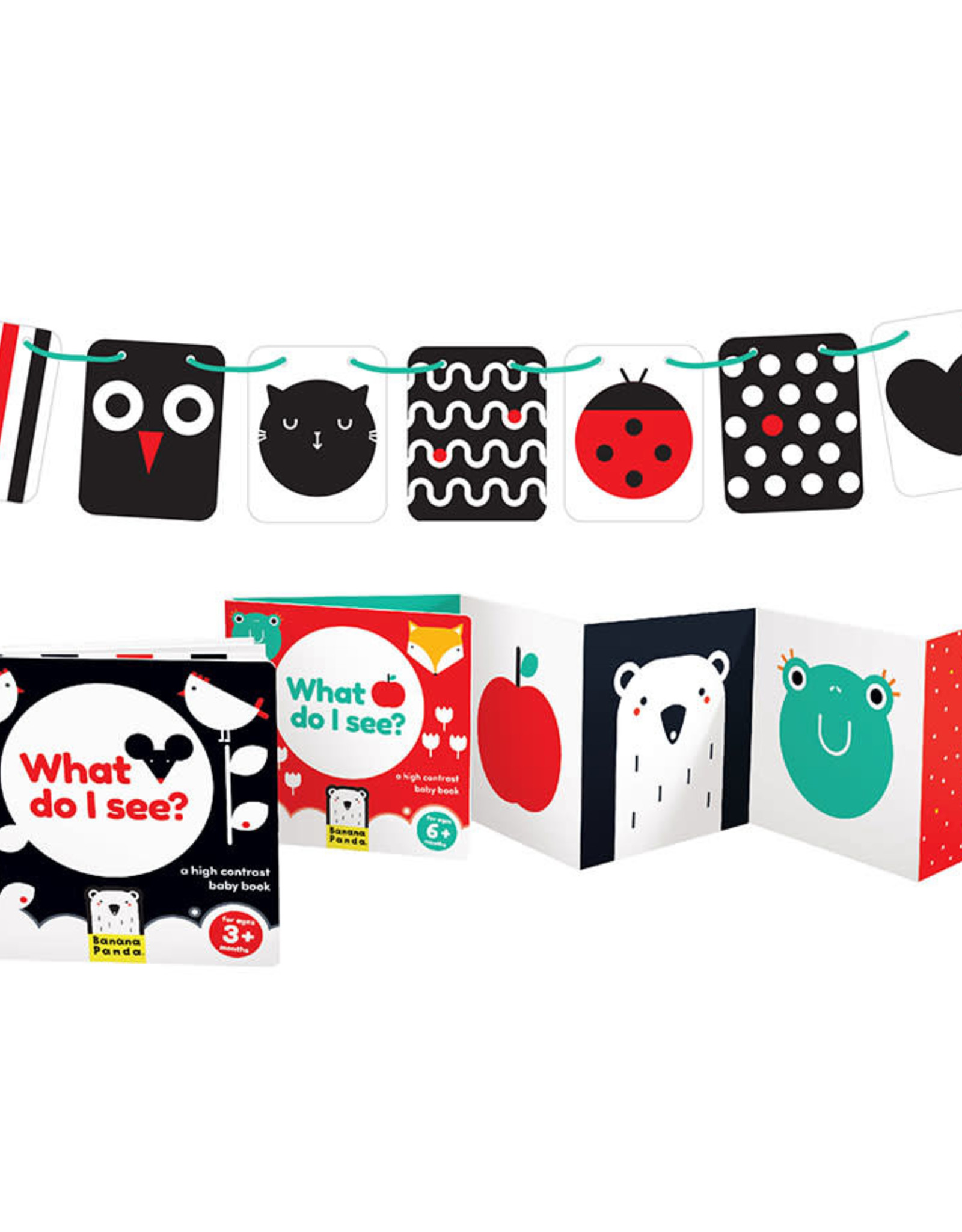 Banana Panda Banana Panda High Contrast Baby Pack 0/3M+
