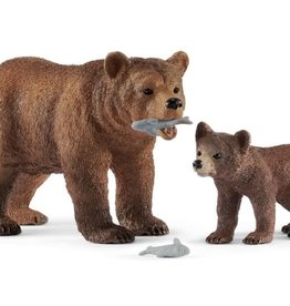 Schleich Schleich Grizzly Bear Mother and Cub
