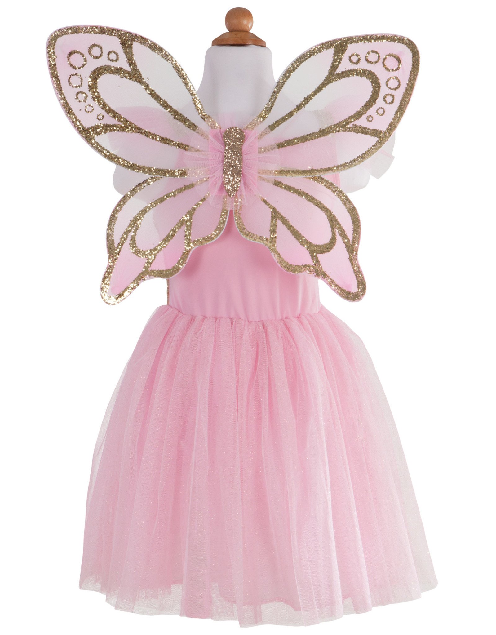 Great Pretenders Gold Butterfly Dress with Wings