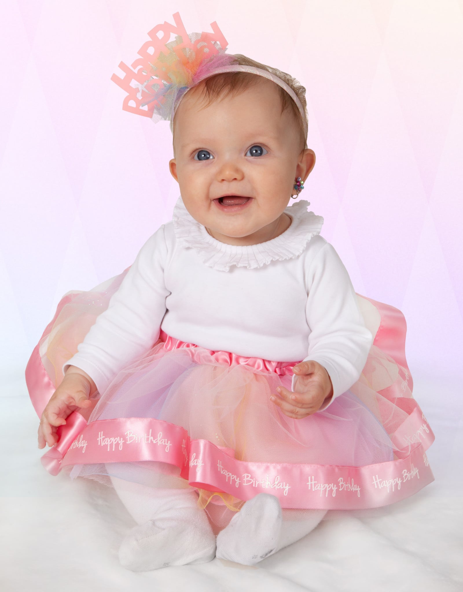 Great Pretenders Happy Birthday Tutu & Headband 12-18months