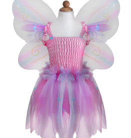 Great Pretenders Butterfly Dress with Wings & Wand - Pink