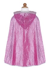 Great Pretenders Diamond Sparkle Cape, Dk Pink, Size 3-4
