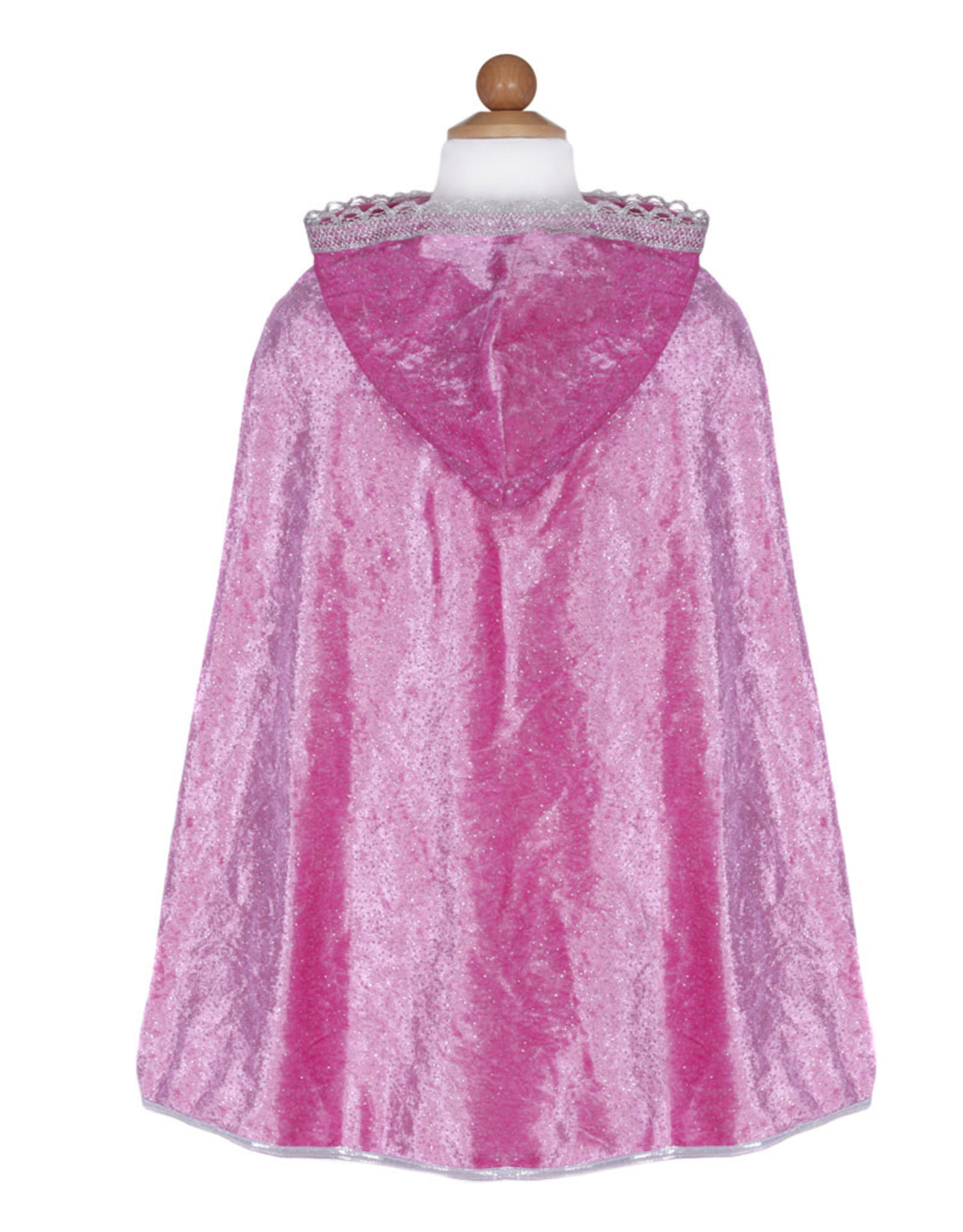 Great Pretenders Diamond Sparkle Cape, Dk Pink, Size 3-4