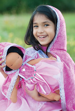Great Pretenders Diamond Sparkle Cape, Dk Pink, Size 3-4
