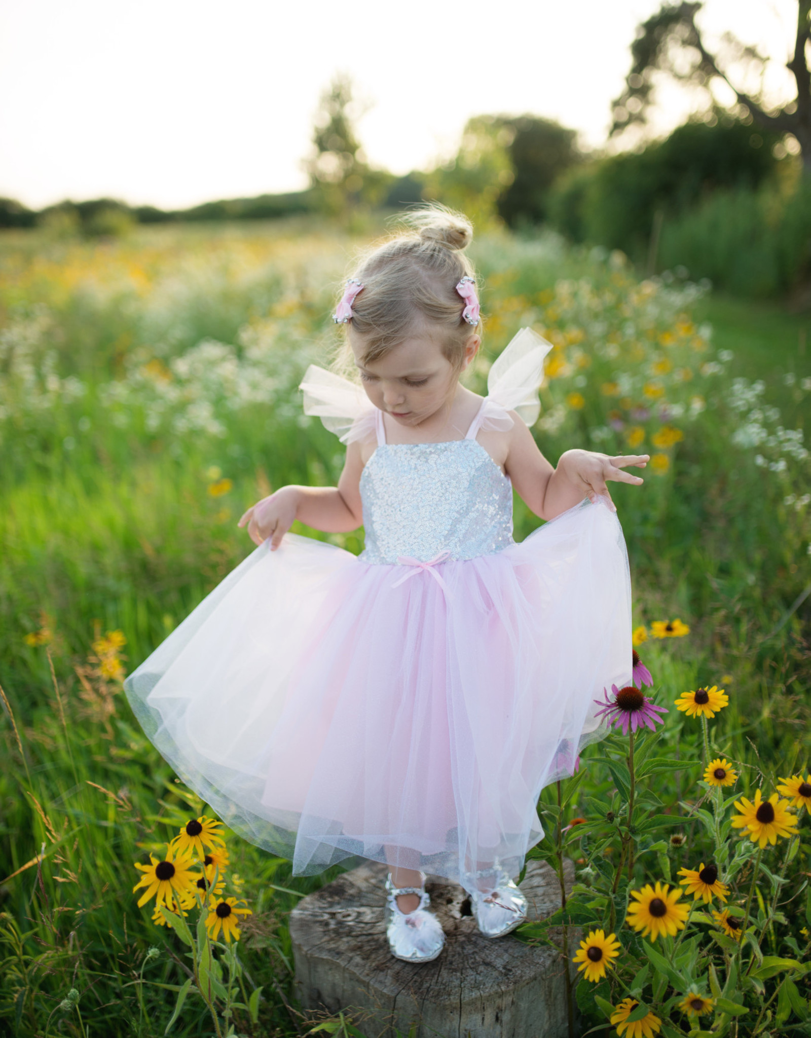 Great Pretenders Sequins Princess Dress - Pink - Size 5-6