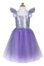 Great Pretenders Sequins Princess Dress - Lilac - Size 5-6