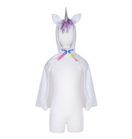 Great Pretenders Toddler Unicorn Cape - White - Size 2-3