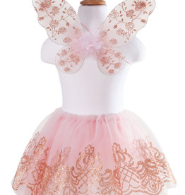 Great Pretenders Rose Gold Wings & Tutu Set, Size 4-6