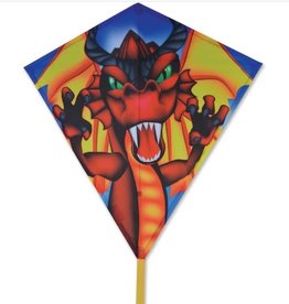 Premier Kites 30 in Diamond Kite - Flamewing Dragon