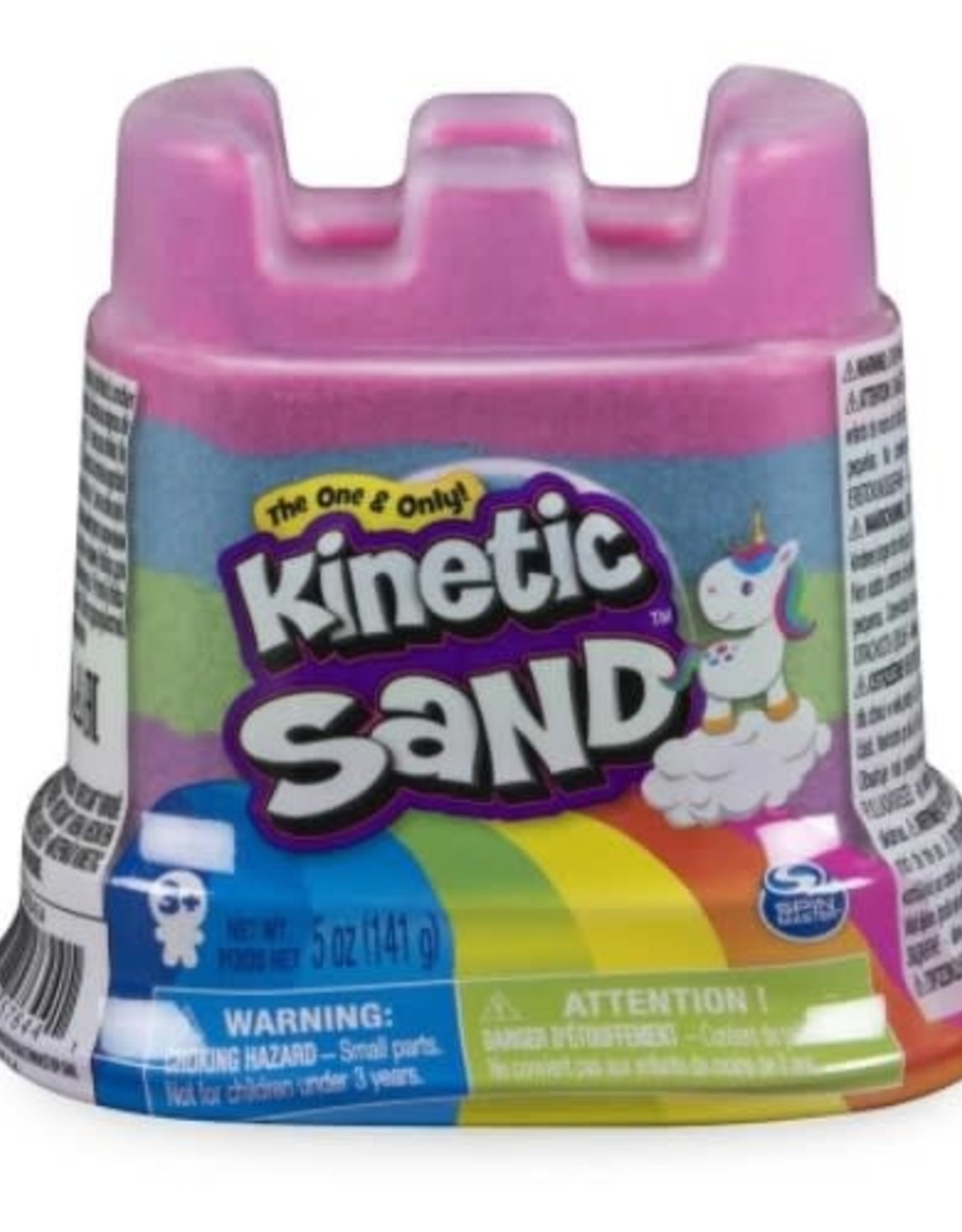 Kinetic Sand Kinetic Sand Rainbow Unicorn Multicolor 5oz Single Container