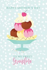 Card - Ice Cream Bowl Grandma