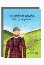 Card - Dad Hiking