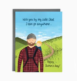 Card - Dad Hiking