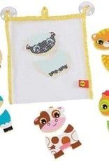 Alex Brands Bath Barnyard Stickers in the Tub